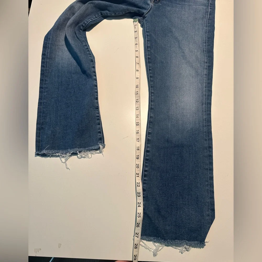 the hustler ankle fray mother jeans size 32 - Picture 8 of 9